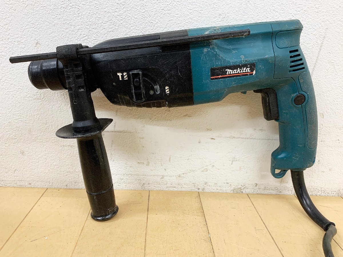 ★中古現状★マキタ makita 20mmハンマドリル HR2021 本体 ケース付 100V 50/60Hz SDSプラスシャンク 穴あけ ハンマードリル 電動工具)倉b_画像2