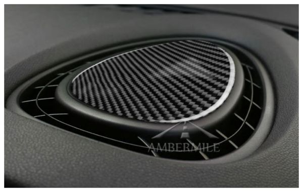 即決 BMW ミニ クーパー カーボン JCW F54 F55 F56 コンソール 送風口 ベント カバーの画像1