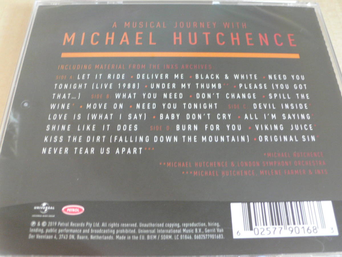 輸入盤☆MICHAEL HUTCHENCE/A MUSICAL JOURNEY WITH MICHAEL HUTCHENCE/INXS/インエクセス_画像2