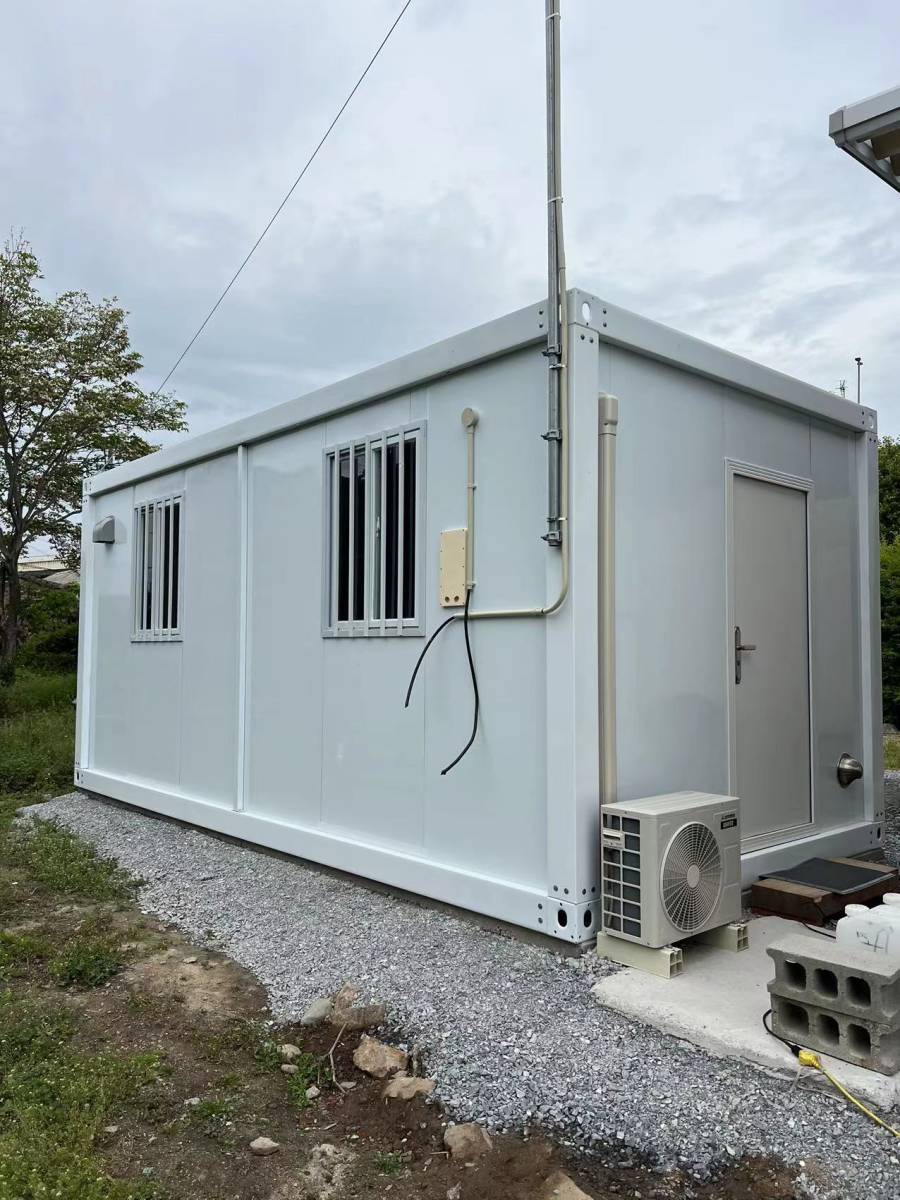 [ Chiba departure ] new goods unit house container storage room unit house 5.4 tsubo temporary road place prefab warehouse office work place approximately 11 tatami road place real . raw agriculture ...