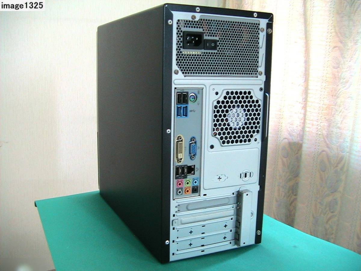 mouse computer ”LM-i733X-P24L” Core i7-2600 3.40GHz・8GB・Win 11 Pro 64bit (最新ver:23H2) _後面