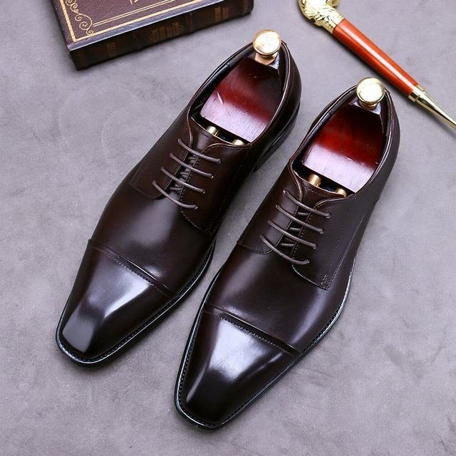 XX-89252 coffee 職人手作り 41サイズ25.5cm程度 【新品未使用】 高品質 人気新品 メンズ シューズ ビジネスシューズ 職人手作り 本革メン
