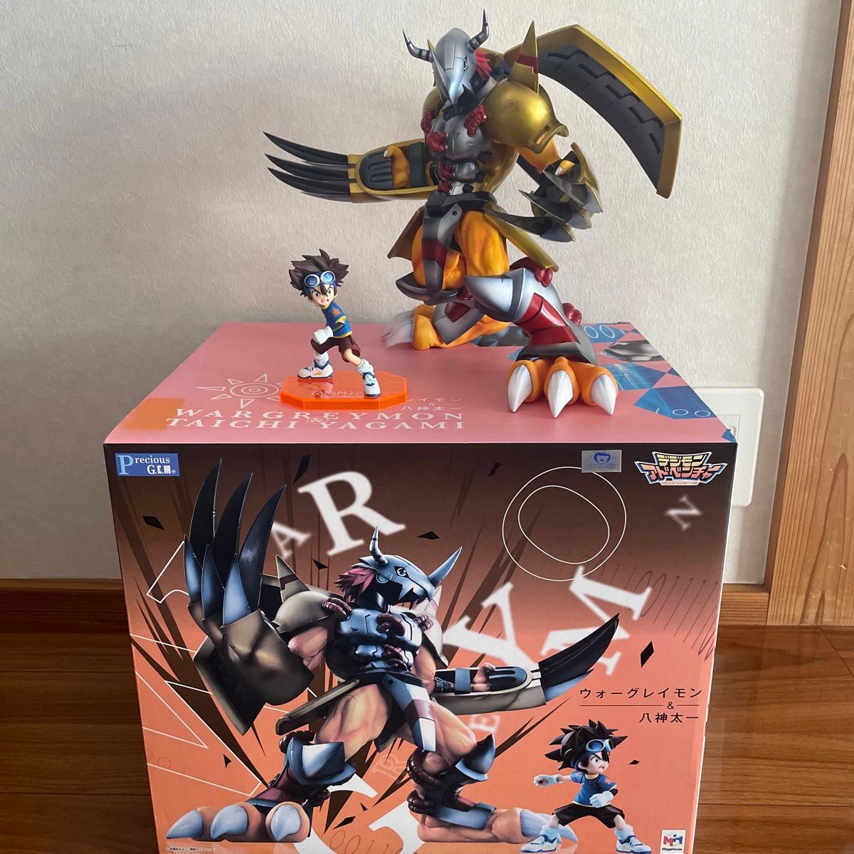 Precious G E M デジモンアドベンチャー ウォーグレイモン&八神 Precious G E M デジモンアドベンチャー ウォーグレイモン&八神
