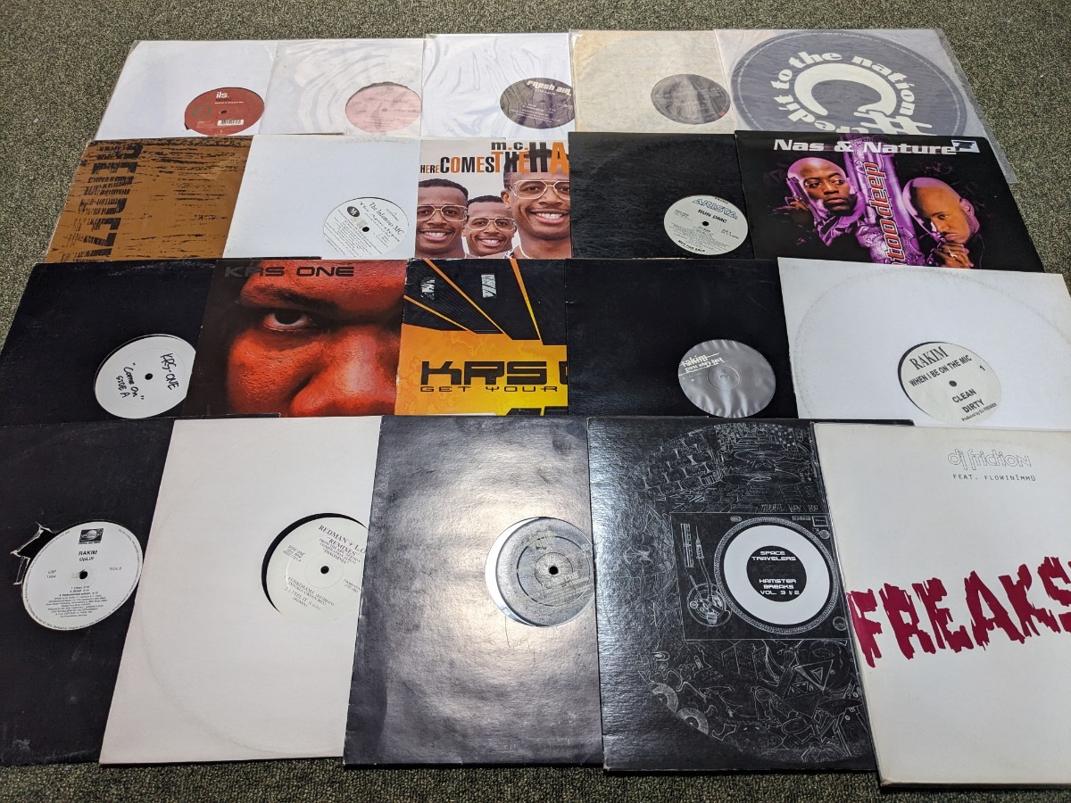 【HIP HOP系のみ】62枚セット R&B Soul Funk DJ クラブ レコード まとめて ヒップホップ レコード LP wu-tang nas krs-one run-dmc rakim_画像3