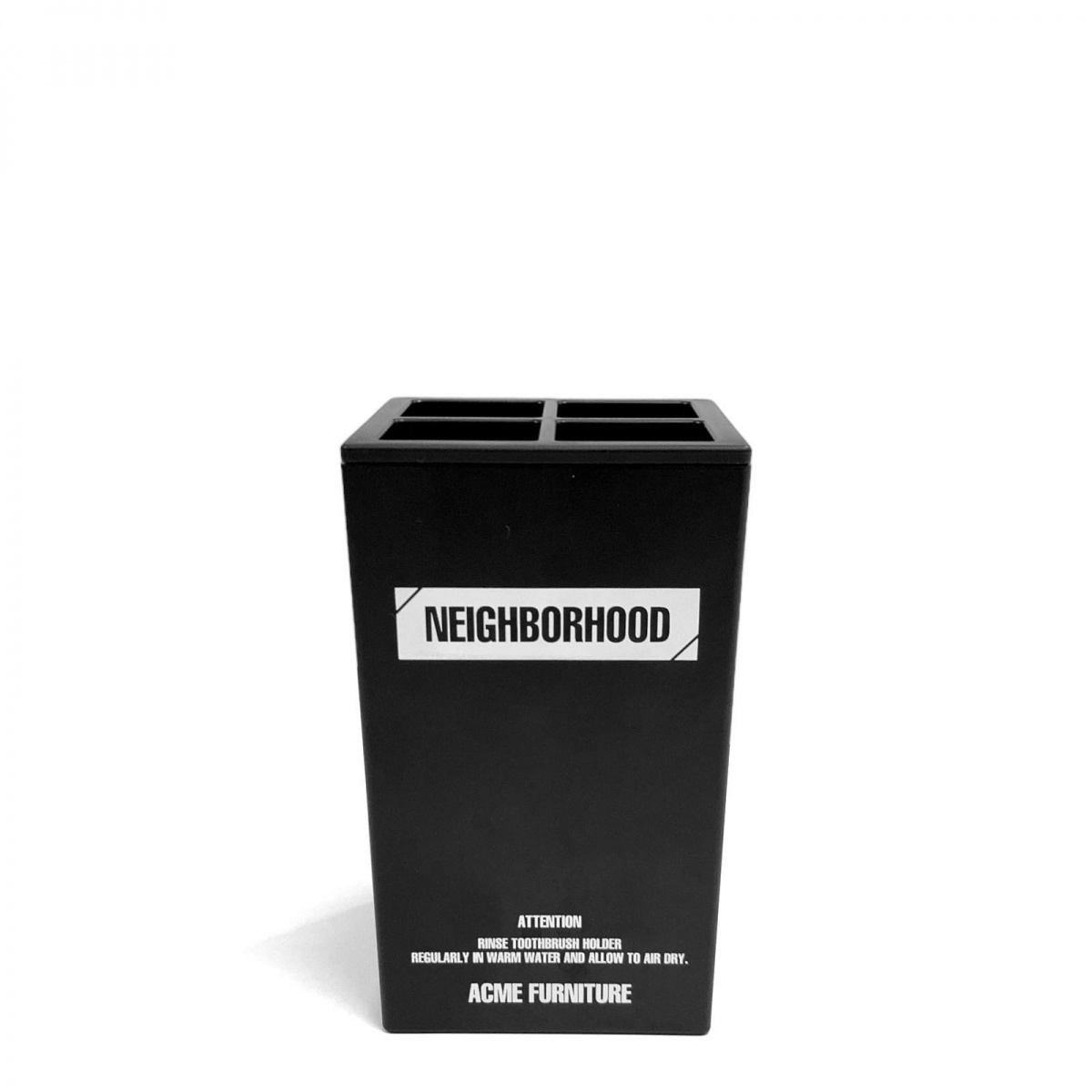 NEIGHBORHOOD Neighborhood × ACME Furnitureakme furniture toothbrush stand AS resin black black 221BAAFN-AC05S
