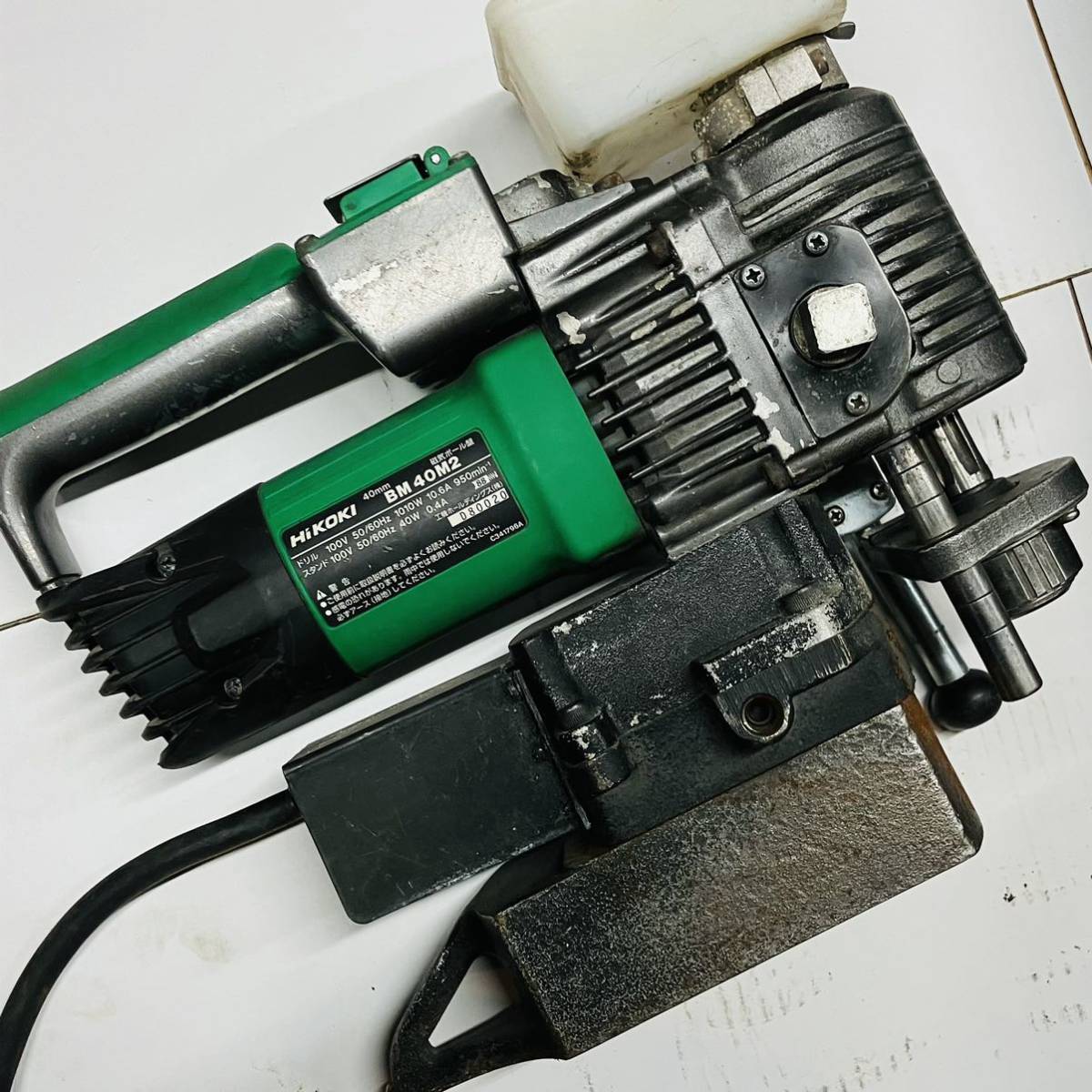 動作良好 送料無料 HIKOKI 日立 40mm 磁気ボール盤 BM40M2 未 動作良好 送料無料 HIKOKI 日立 40mm 磁気ボール盤 BM40M2 未