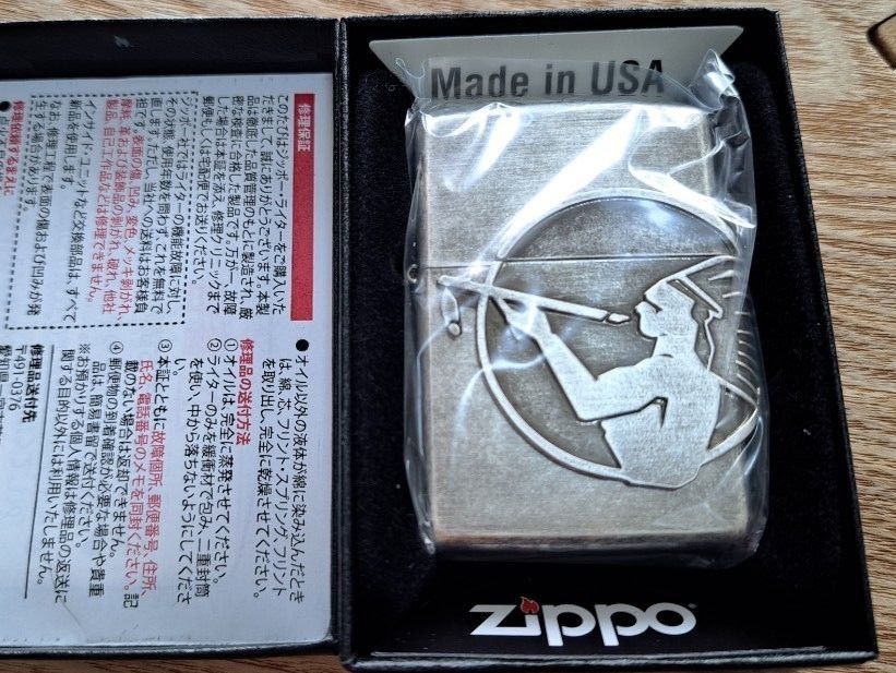 アメリカンスピリット特製zippo  2018年製2面連続立体メタル加工（限定400個・未開封・未使用品)