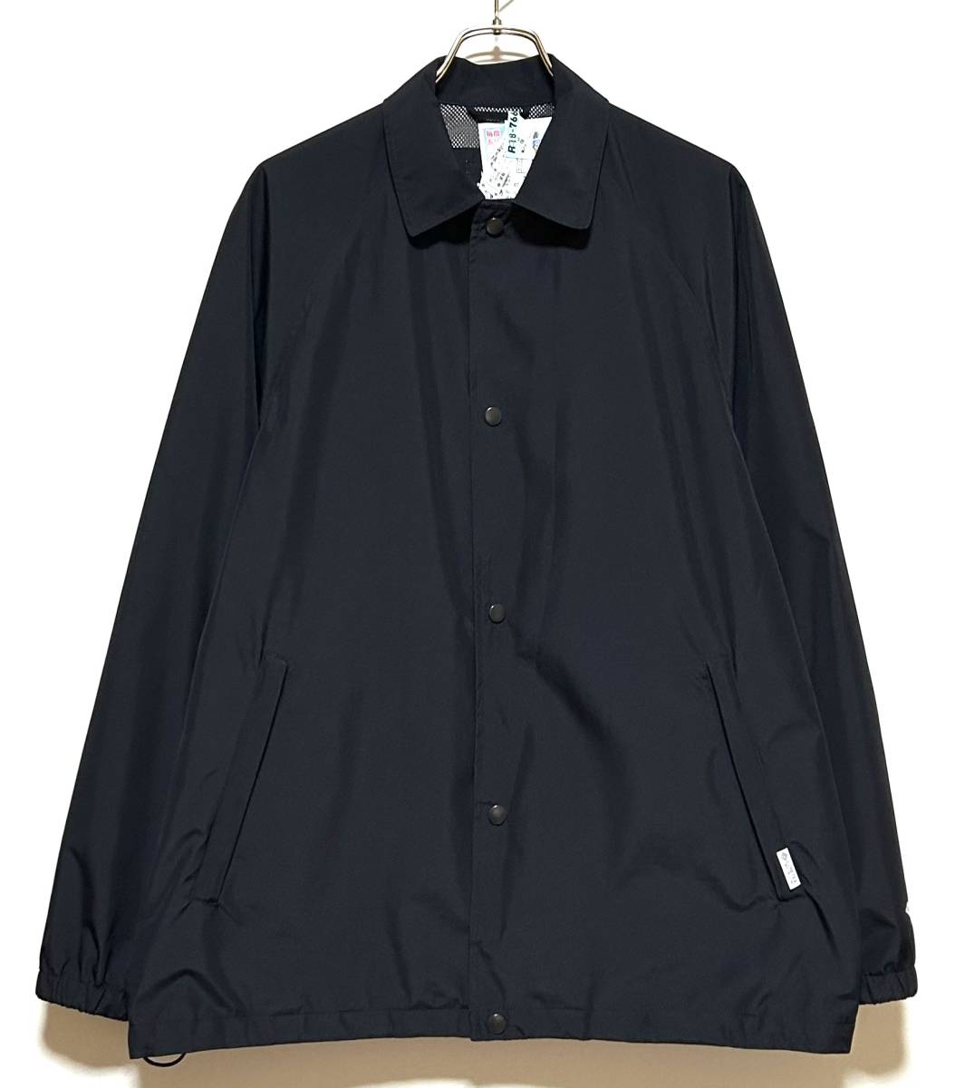 【美品・クリーニング済】+phenix FREAK'S STORE 別注 GORE-TEX COACH JACKET（M）紺 プラスフェニックス ゴアテックス コーチジャケット