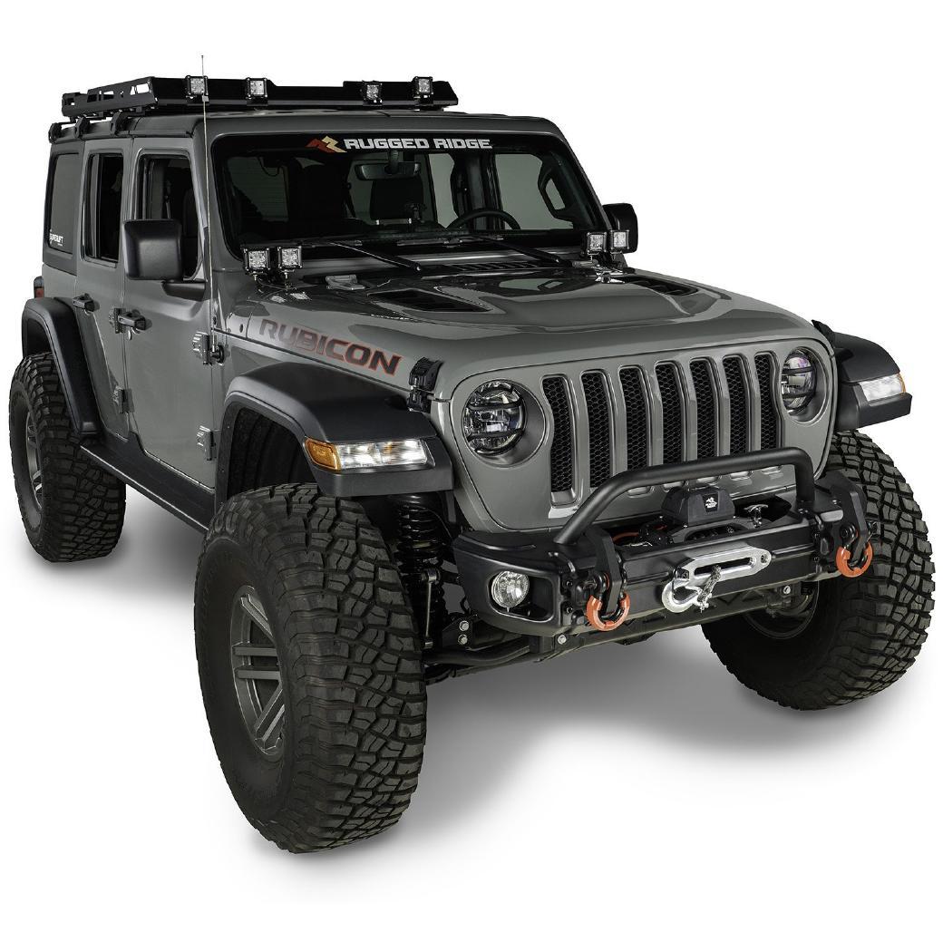 [RUGGED RIDGE ラギッドリッジ]フロントバンパー オーバーライドバー付き Jeep ジープ グラディエーター JT・ラングラー JL/11549.05_画像6