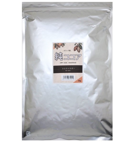  cocoa powder 1kg original cocoa high fato regular .kakao powder confectionery raw materials Holland production bachi type business use large sack breadmaking raw materials 