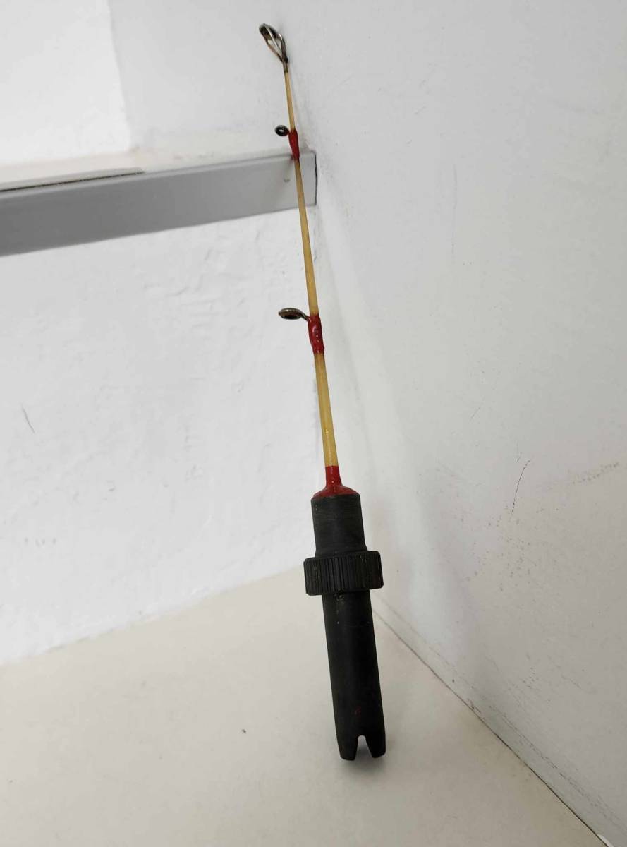 世界1短い海船釣り鬼カサゴ用竿ロッド赤18cm