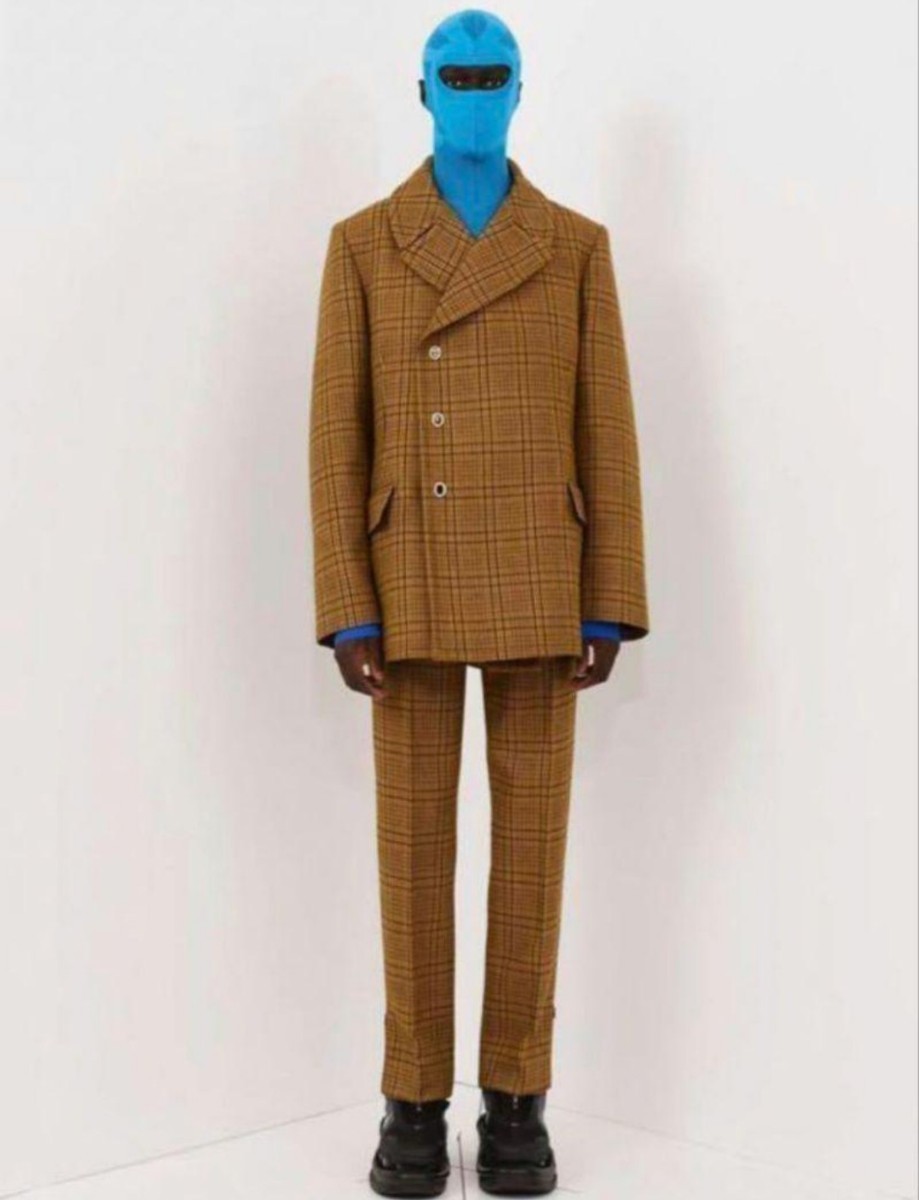 botter check suit jacket 定価23万 fw21-2008 balenciaga martine rose jil sander dries van noten undercover omar afridi 22aw 23aw_画像1