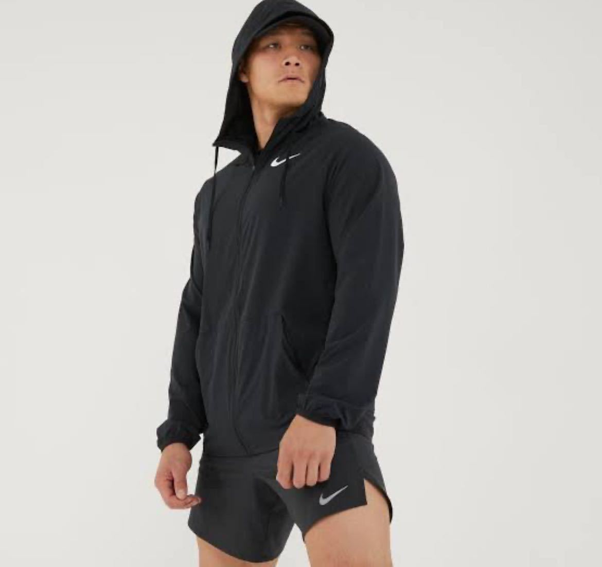 M 新品 NIKE ナイキ プロ ベント マックス ジャケット ウィンドブレーカー ランニング DRI-FIT ドライ トレーニング_画像6