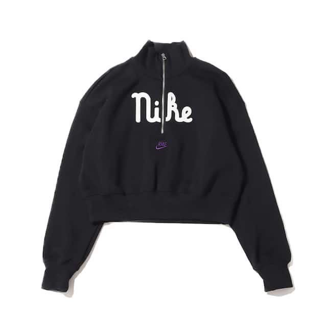 M 新品 NIKE QZ プルオーバー ワッペン ハーフジップ ショート丈 M 新品 NIKE QZ プルオーバー ワッペン ハーフジップ ショート丈