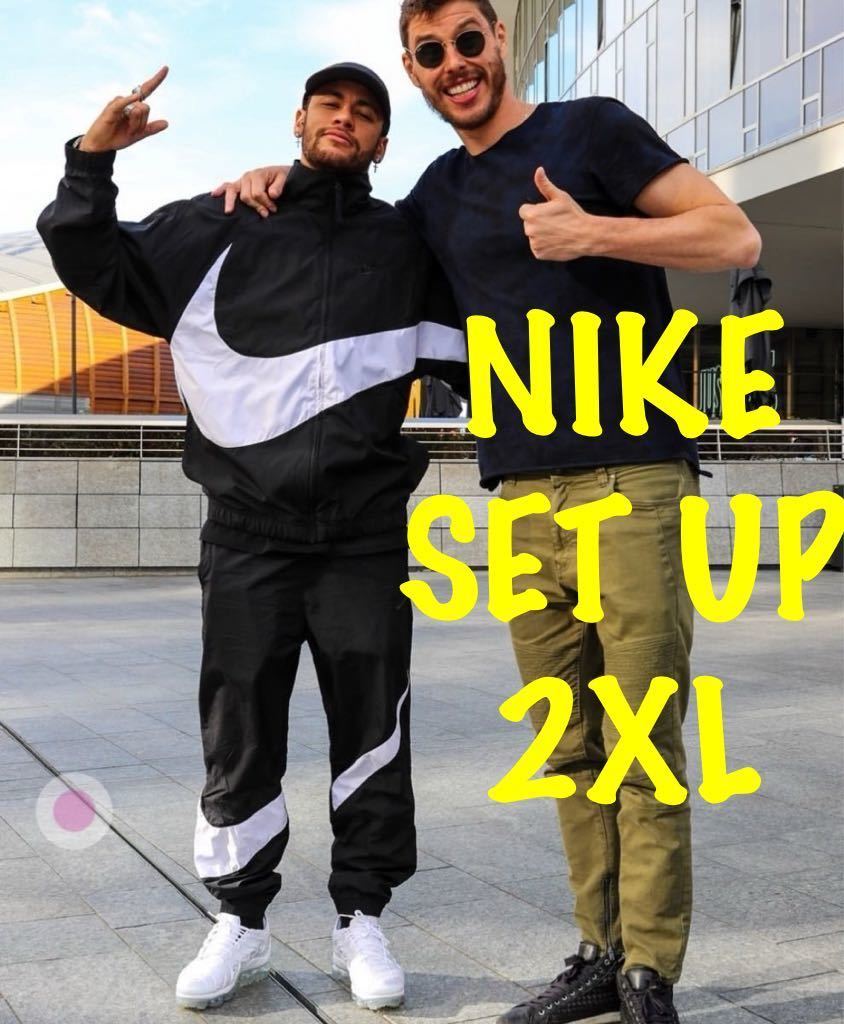 2XL 新品 NIKE ナイキ メンズ スウッシュウーブンジャケット ビッグ