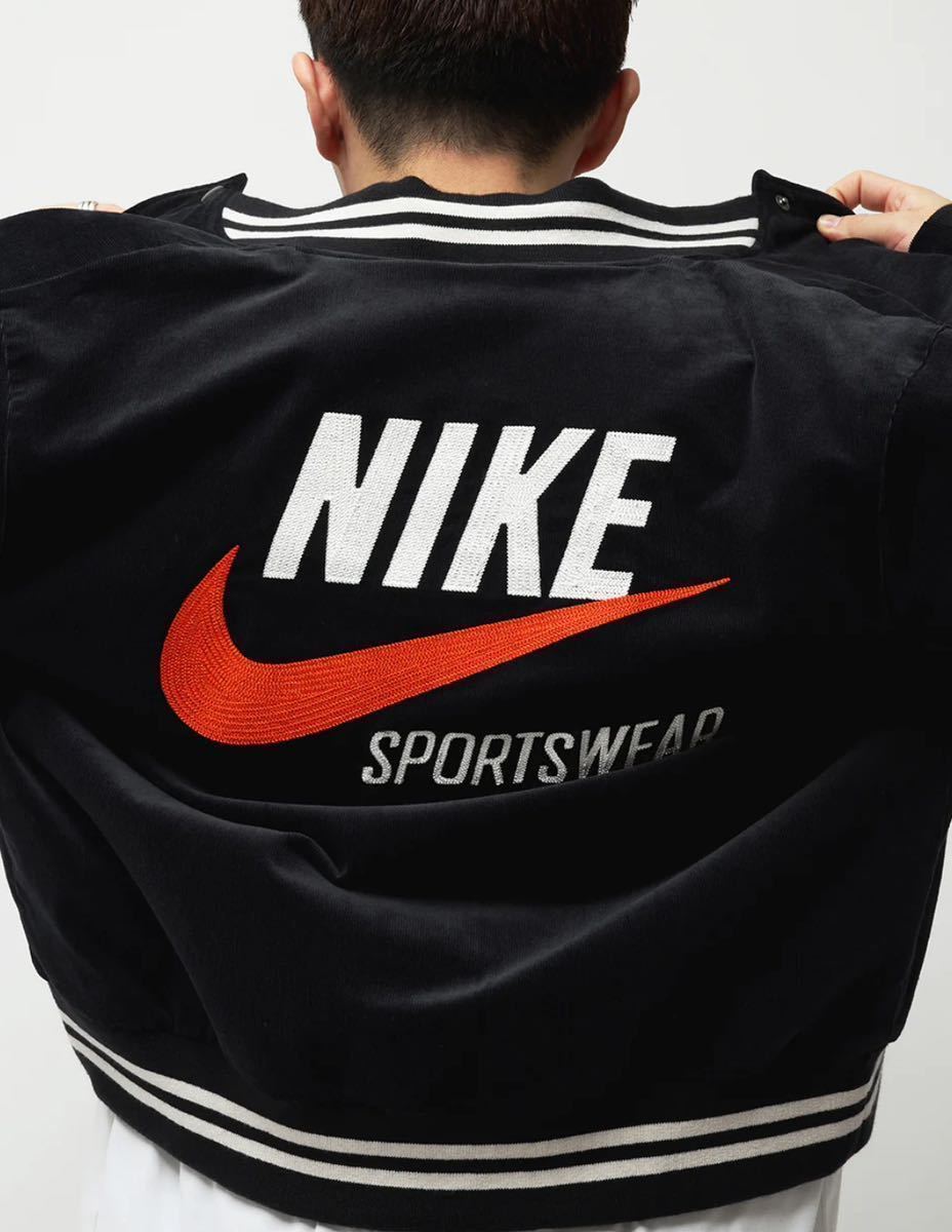 L 新品 NIKE ナイキ ボンバージャケット トレンド スタジャン 黒 L 新品 NIKE ナイキ ボンバージャケット トレンド スタジャン 黒