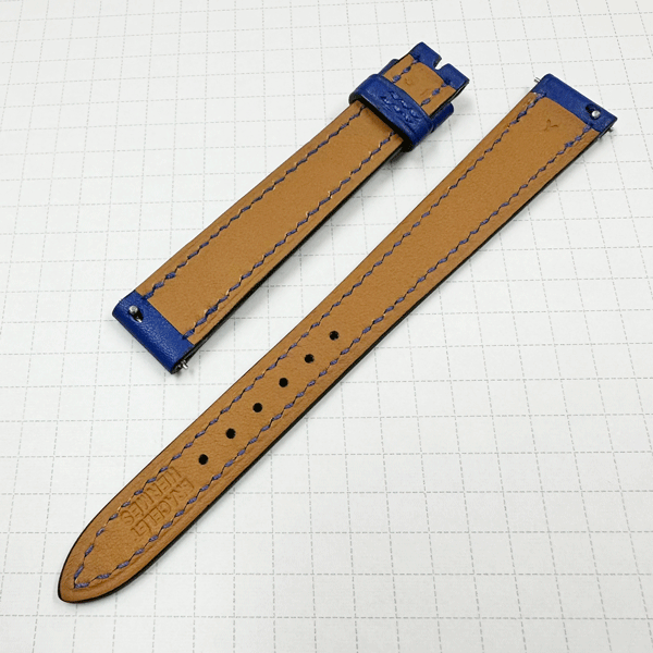 【未使用・長期在庫処分品】　HERMES/エルメス　純正ストラップ・ベルト　13mm　群青色_画像2