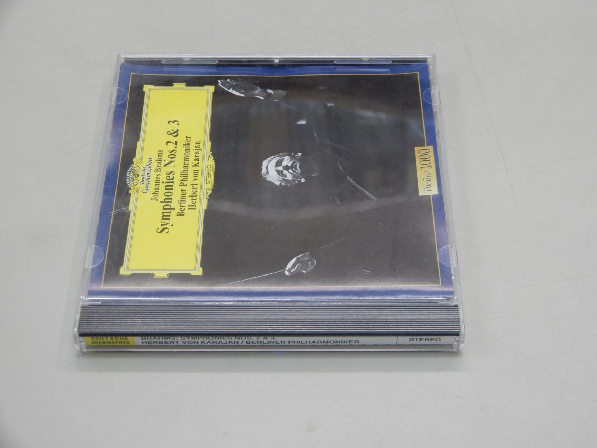 CD ブラームス：交響曲第2番&第3番 カラヤン/ベルリン・フィル ドイツ・グラモフォン UCCG-5103の画像2
