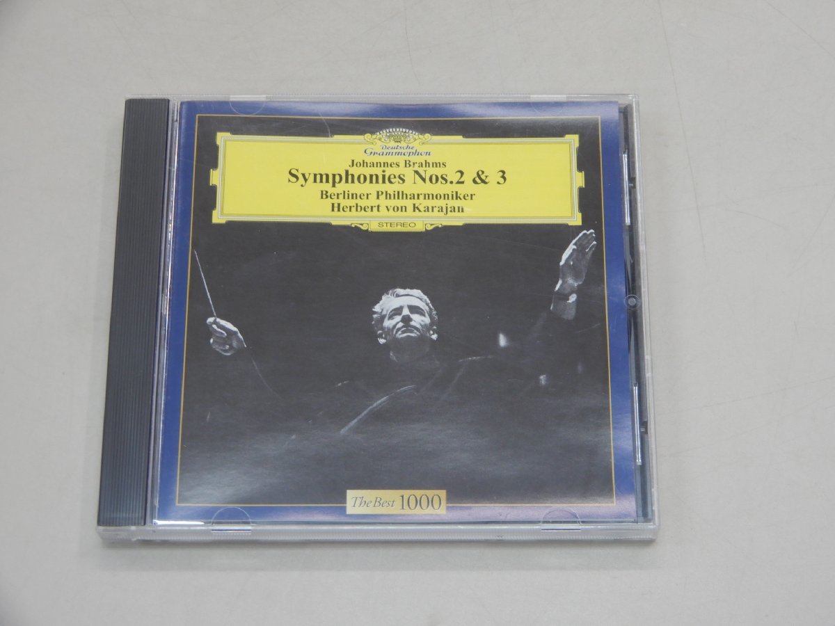 CD ブラームス：交響曲第2番&第3番 カラヤン/ベルリン・フィル ドイツ・グラモフォン UCCG-5103の画像1