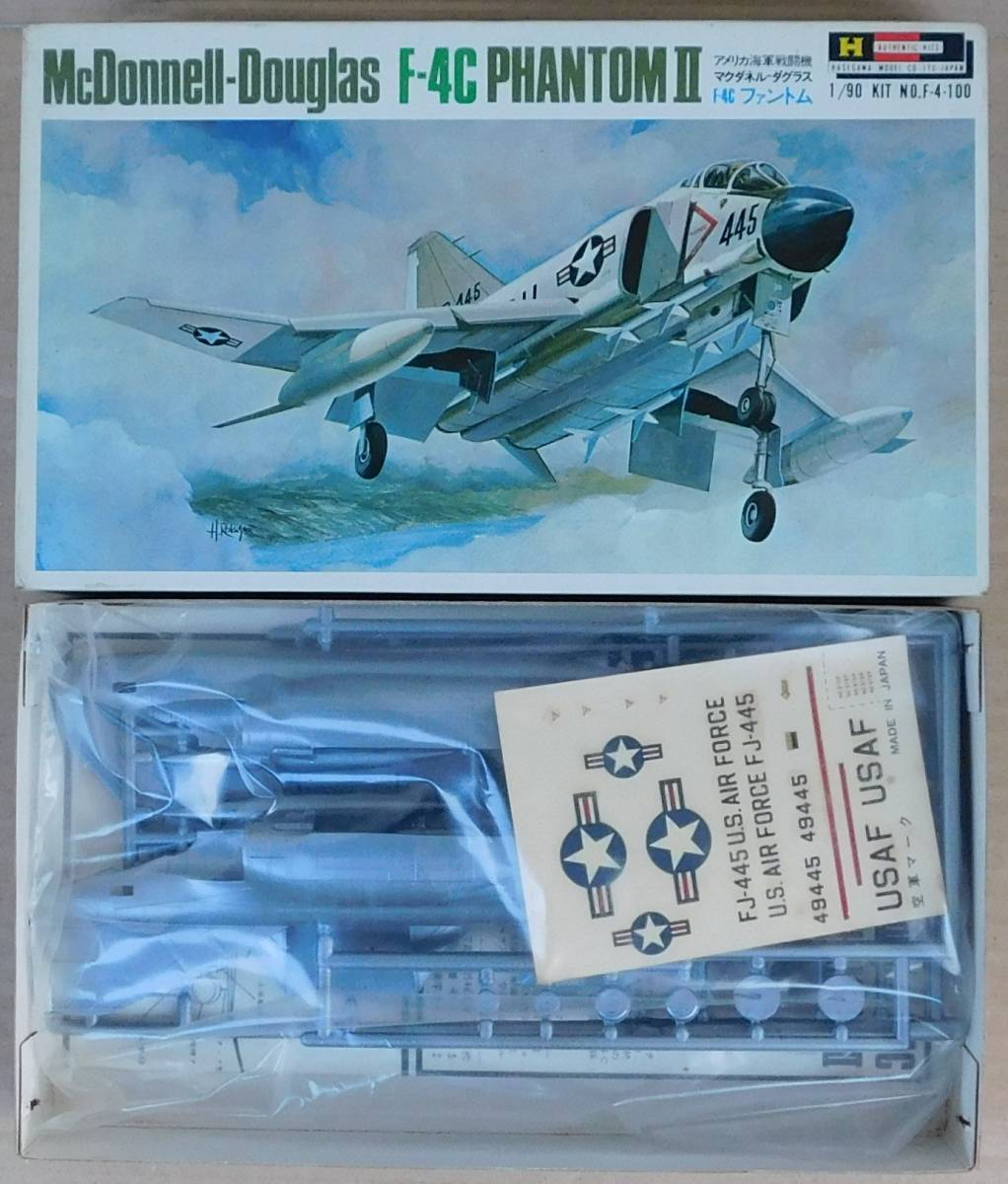 9.ハセガワ・1/90・F-4C・ファントム 9-2.BEN-HOBBY・グラマン・A-6A・イントルーダー・ホークス _画像1