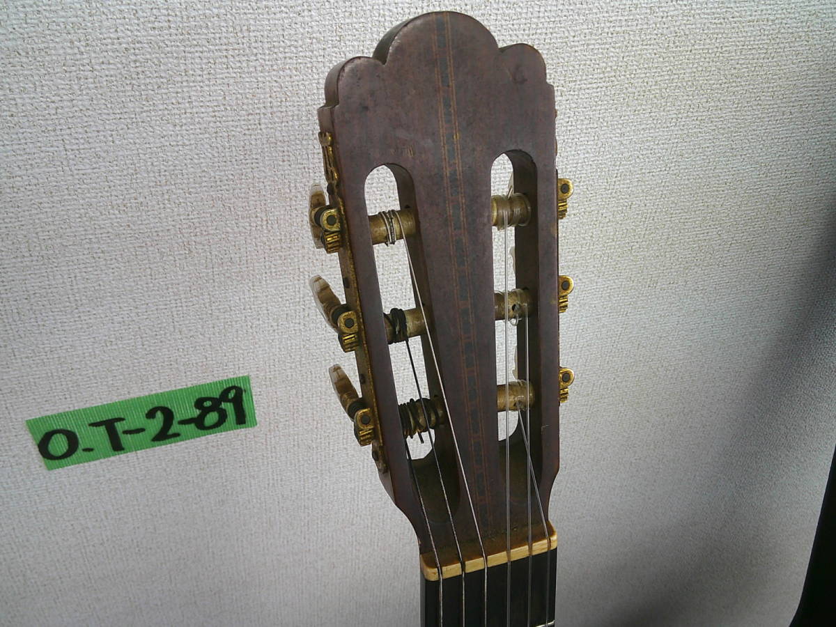 O.T-2-89　Arai　松岡良治　クラシックギター　NO.25　シリアルナンバー25300　ケース付き　平日のみ直取引可_画像2