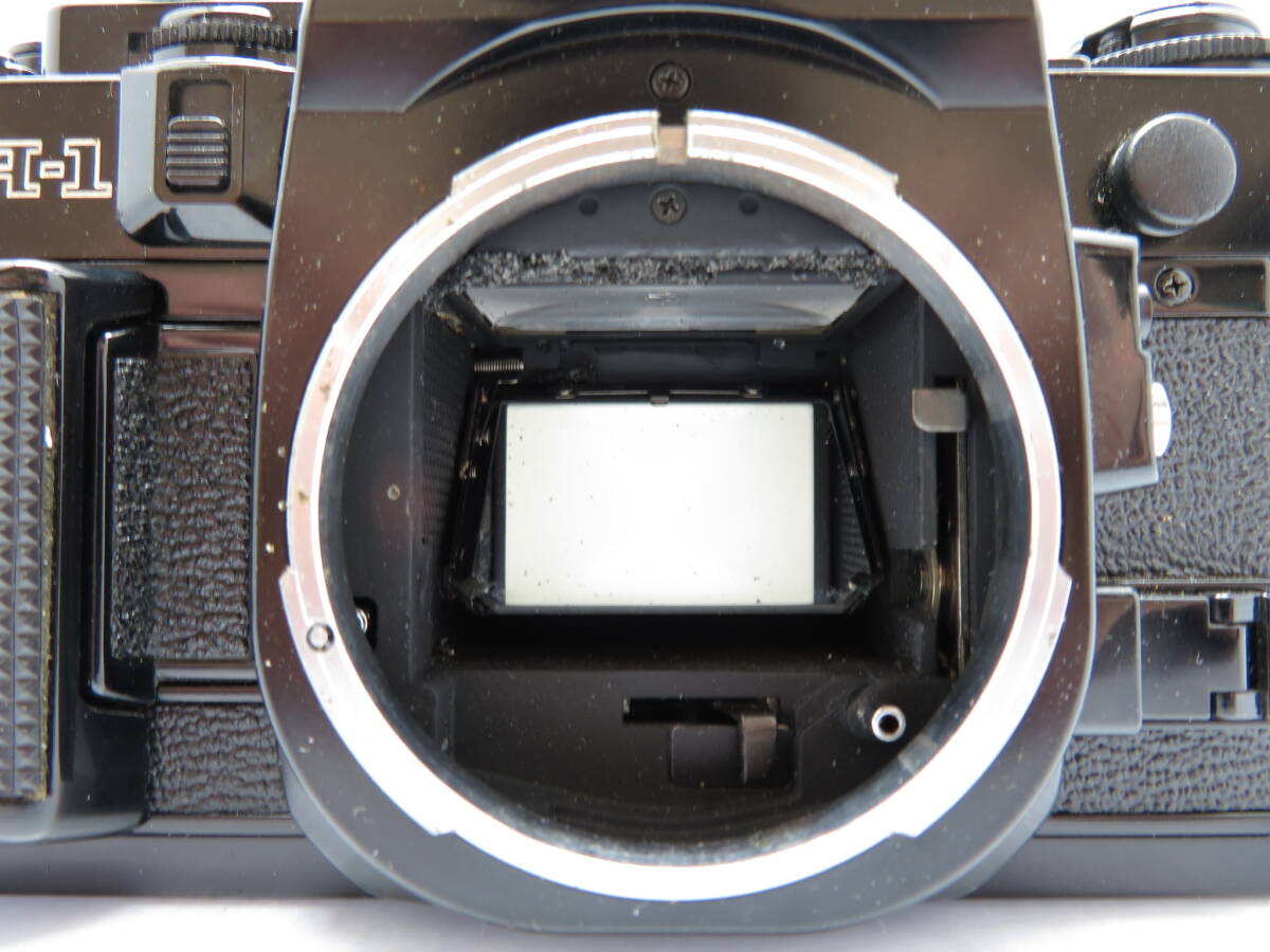CANON キャノン A-1 一眼レフ フィルムカメラ レンズ セット ZOOM LENS 50mm 70-210mm ジャンク品_画像5