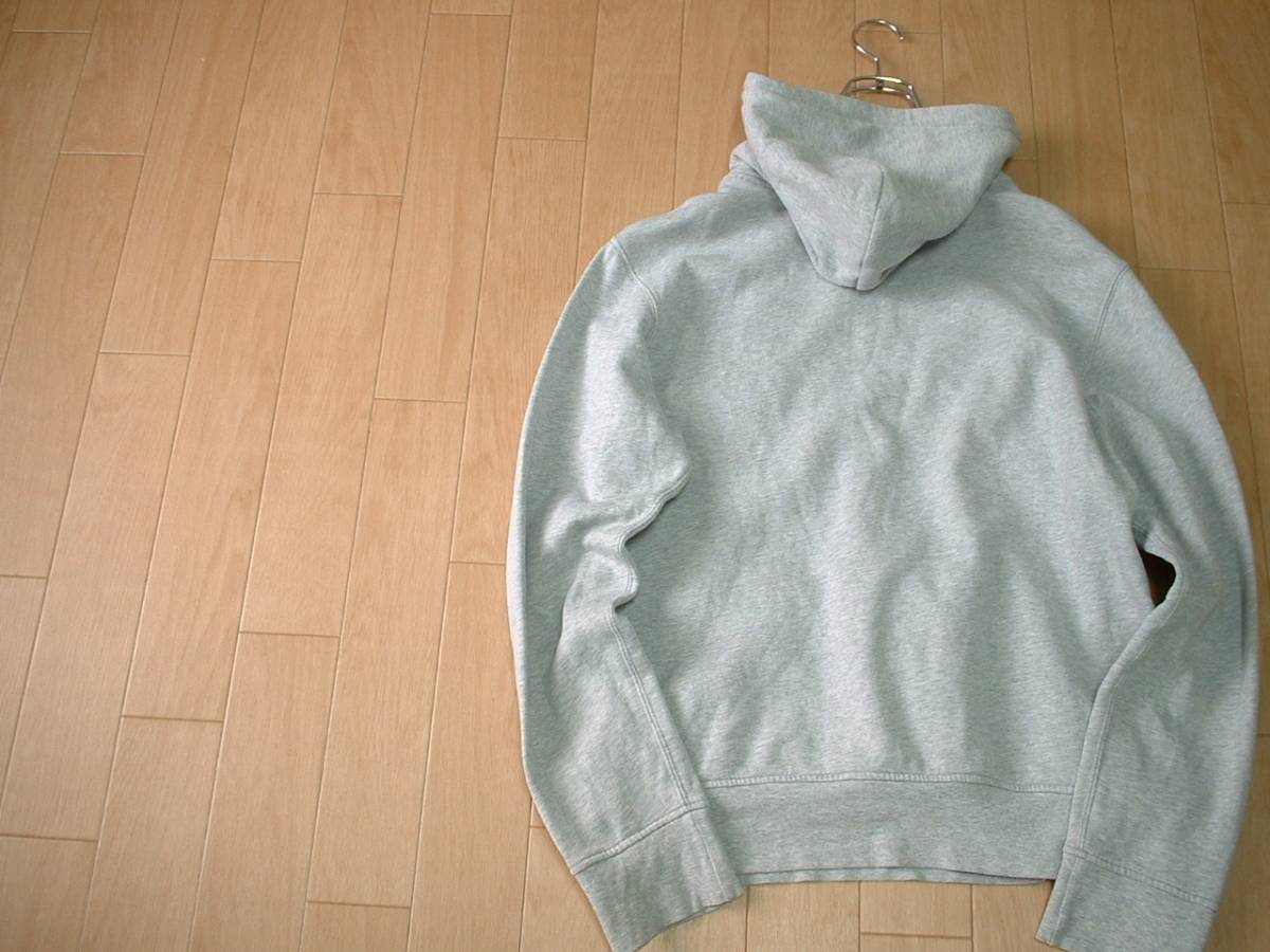 大人気Ralph LaurenビッグポニースウェットパーカーL杢グレー正規ラルフローレンプルオーバーフーディBIG PONY SWEAT PARKAトレーナー_画像2