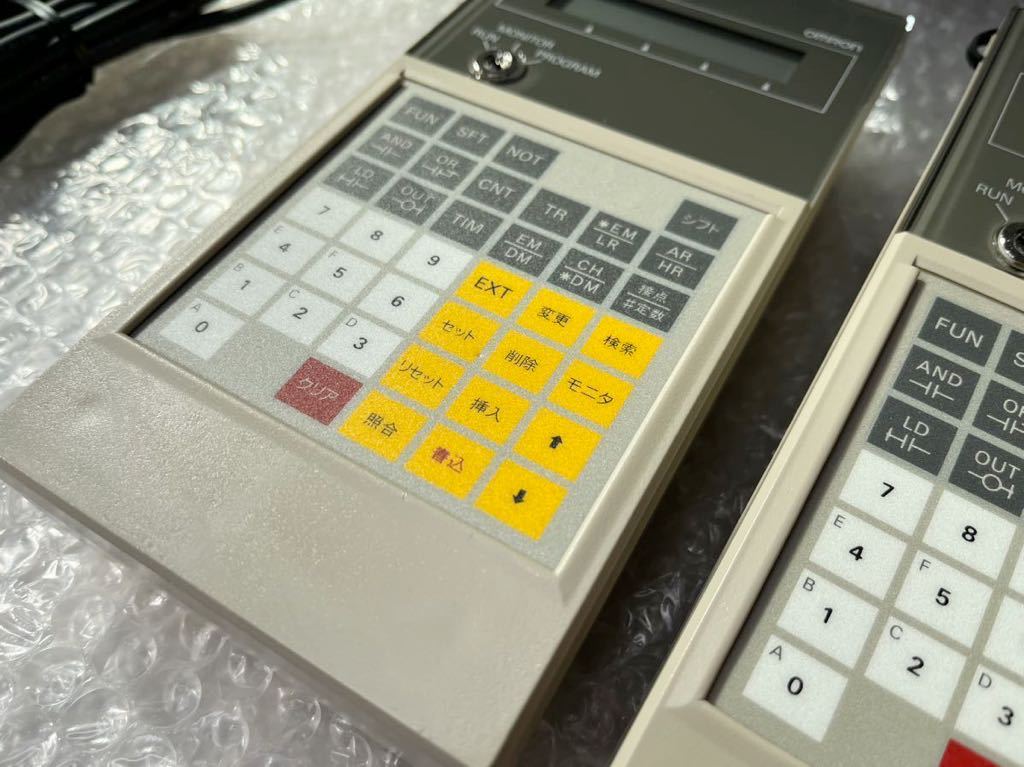 ☆希少!美品!☆ OMRONプログラミングコンソール☆1、C200H ☆希少!美品!☆ OMRONプログラミングコンソール☆1、C200H