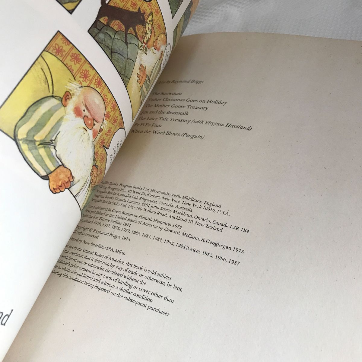 RAYMOND BRIGGS Father Christmas洋書 絵本 外国語絵本 英語　さむがりやのサンタ