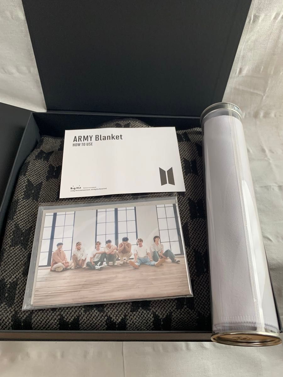 BTS M E R CH BOX【#1】マーチボックス☆ブランケット- BTS M E R CH BOX【#1】マーチボックス☆ブランケット-