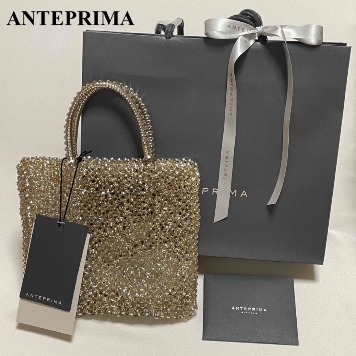 ANTEPRIMA アンテプリマ スタンダード ミニアトゥーラ シルバー ANTEPRIMA アンテプリマ スタンダード ミニアトゥーラ シルバー