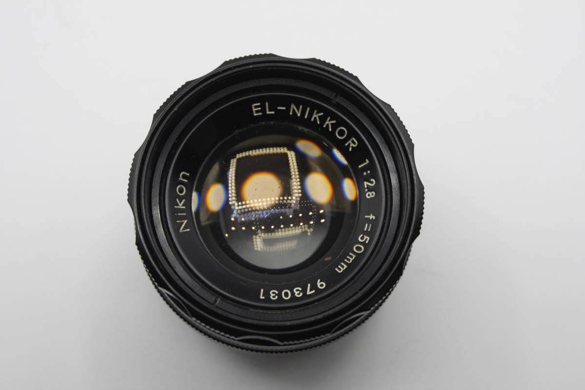 Nikon EL-NIKKOR 1:2.8 f=50mm 　カメラレンズ （検索：Mamiya、写真機）_画像3
