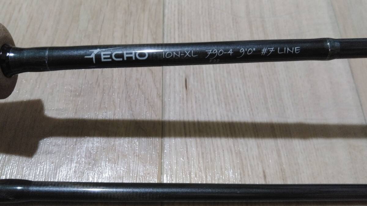 極美品　ECHO　エコー　ION-XL 790-4 イオンXL 9フィート#7　シングルハンド_画像4