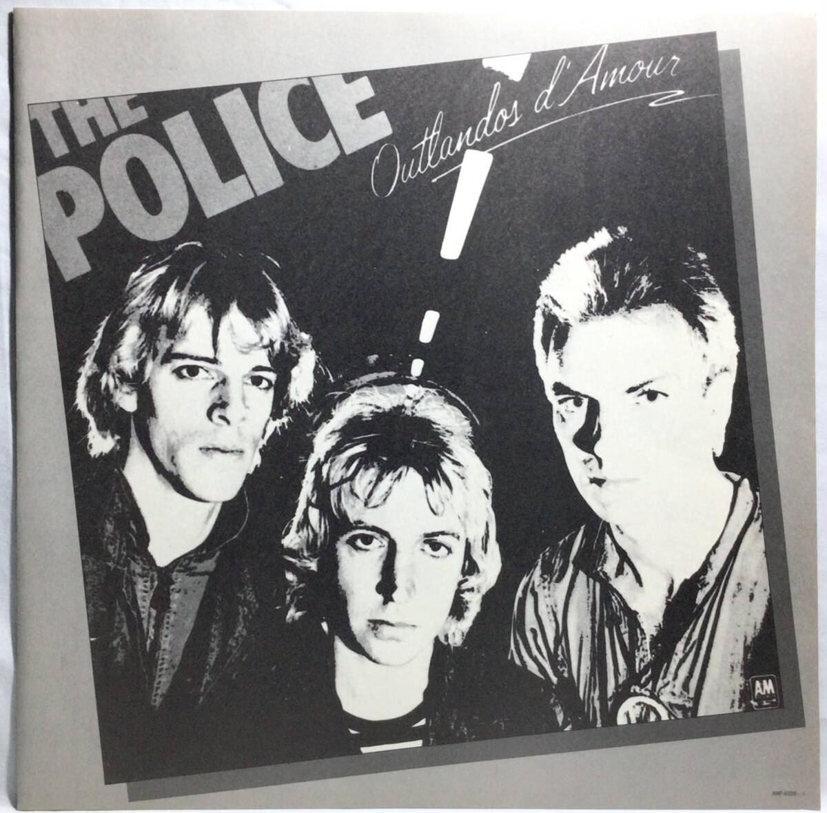 【日LP】 THE POLICE ザ・ポリス / OUTLANDOS D'AMOUR / 1978 日本盤 LPレコード AMP-6039 試聴済_画像3