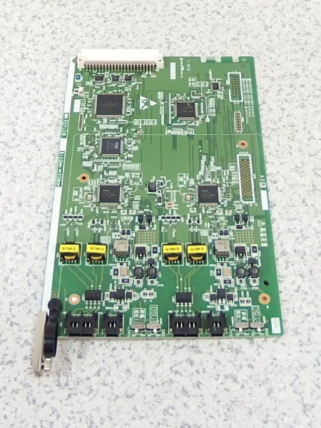 ■β Saxa/サクサ 18年製 PCB 2BRI-01A： 2デジタル局線ユニット基板 領収書可 【0220-03】の画像3