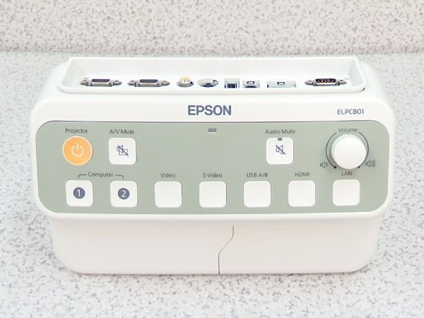 #β EPSON/ Epson проектор интерфейс box [ELPCB01] электризация подтверждено AC адаптер CD имеется![0208-07]
