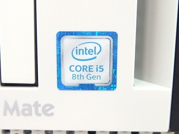 ■※ 【奥行が狭く机に置きやすい!】 NEC デスクトップPC Mate J ML-3 Corei5-8400/メモリ8GB/HDD500GB/DVDマルチ/Win11 動作確認_画像5