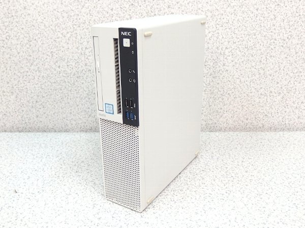 ■※ 【奥行が狭く机に置きやすい!】 NEC デスクトップPC Mate J ML-3 Corei5-8400/メモリ8GB/HDD500GB/DVDマルチ/Win11 動作確認_画像1