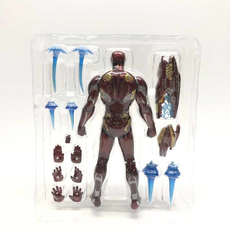 【中古】開封品 S.H.Figuarts アイアンマン マーク50 バンダイ「アベンジャーズ/インフィニティ・ウォー」[240018353275]_画像6