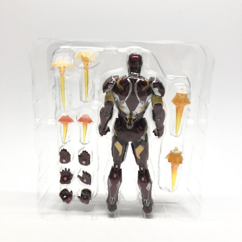 【中古】開封品 S.H.Figuarts アイアンマン マーク46 「シビル・ウォー/キャプテン・アメリカ」[240018353292]_画像6