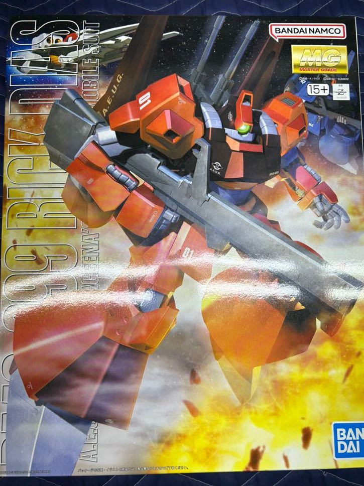 1円スタート 新品未開封品 MG リックディアス クワトロ機 機動戦士Zガンダム _画像1