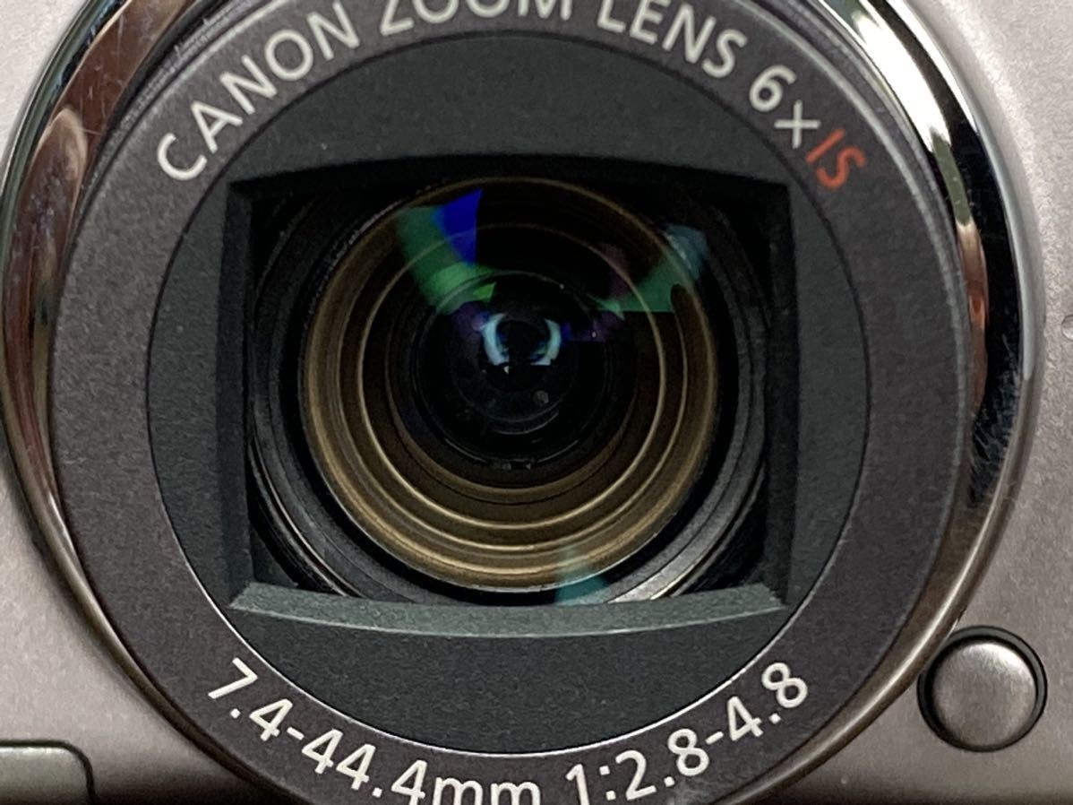 Y235【元箱付き】キャノン Canon PowerShot A650 IS コンパクトデジタルカメラ コンデジ デジタルカメラ digital still camera_画像4