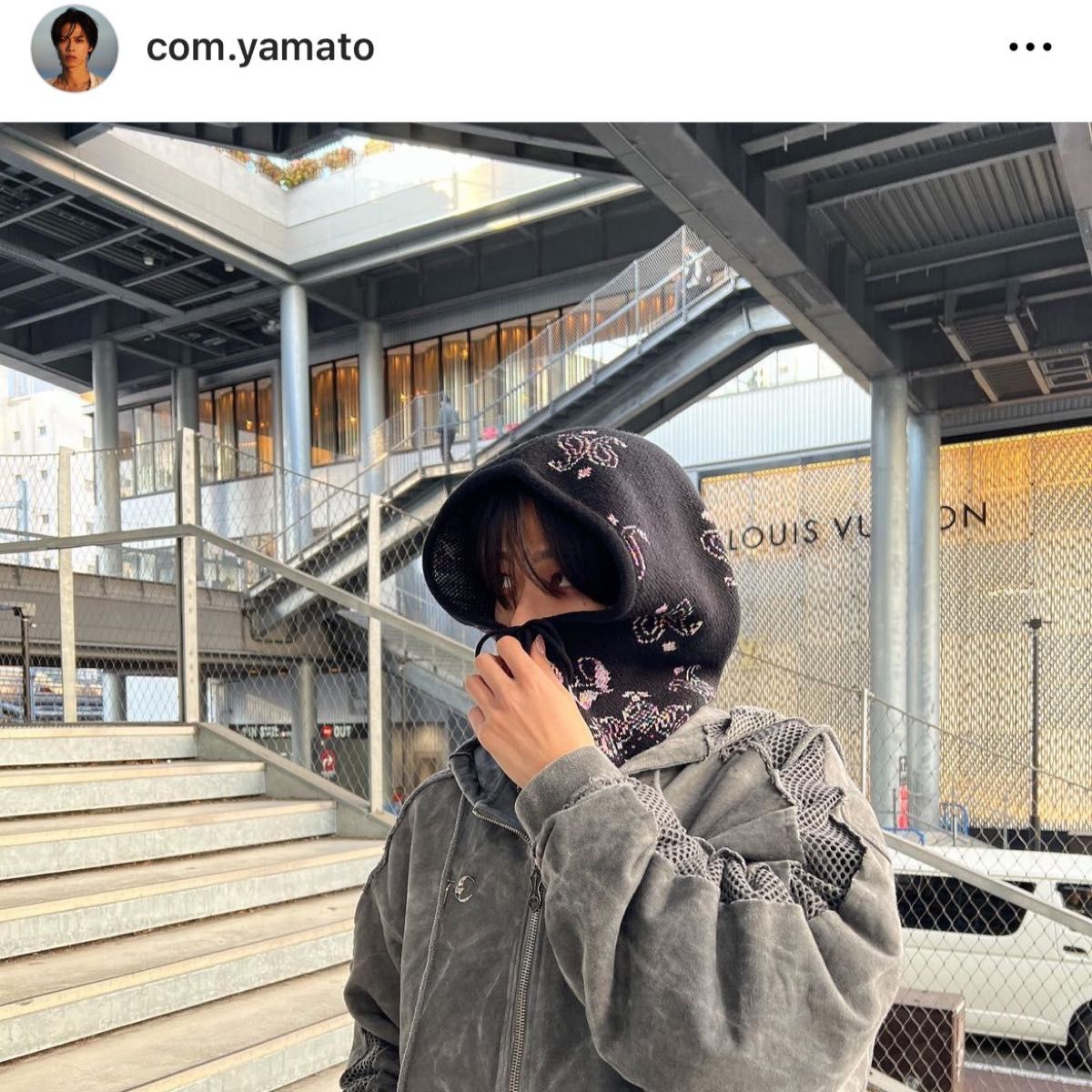 JUN NAKAYAMA】PAISLEY KNIT BALACLAVA ジュンナカヤマ JUN NAKAYAMA】PAISLEY KNIT BALACLAVA ジュンナカヤマ