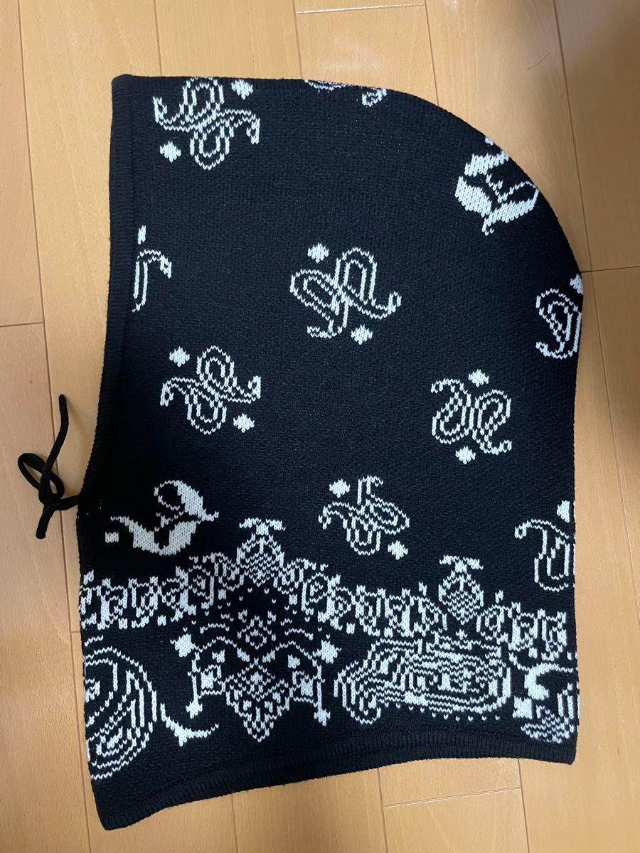 JUN NAKAYAMA】PAISLEY KNIT BALACLAVA ジュンナカヤマ JUN NAKAYAMA】PAISLEY KNIT BALACLAVA ジュンナカヤマ