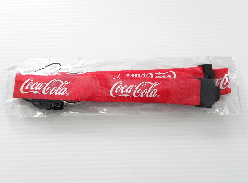 コカ・コーラ ネックピース ネックストラップ ストラップ ロゴ レア グッズ 非売品 Coca-Cola キーホルダー カード ホルダー コカコーラの画像1