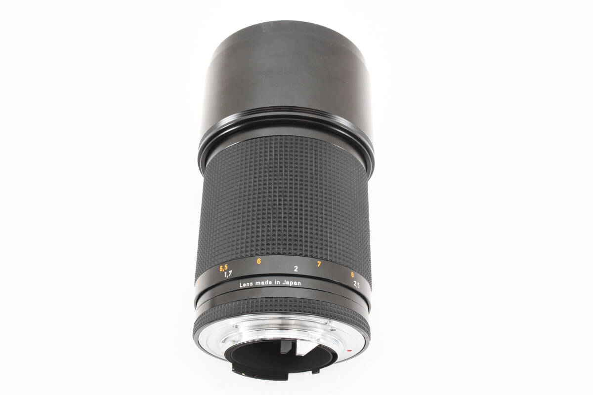 新品同様 CONTAX Carl Zeiss Sonnar T* 180mm F2.8 MMJ Lens コンタックス ツァイス ゾナー レンズの画像9