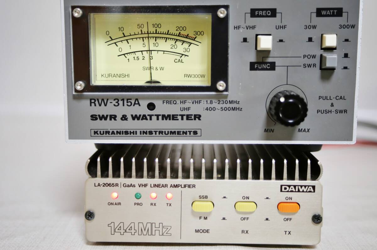 Yahoo!オークション - リニアアンプ ダイワ LA-2065R 144MHz 70W Yahoo!オークション - リニアアンプ ダイワ LA-2065R 144MHz 70W