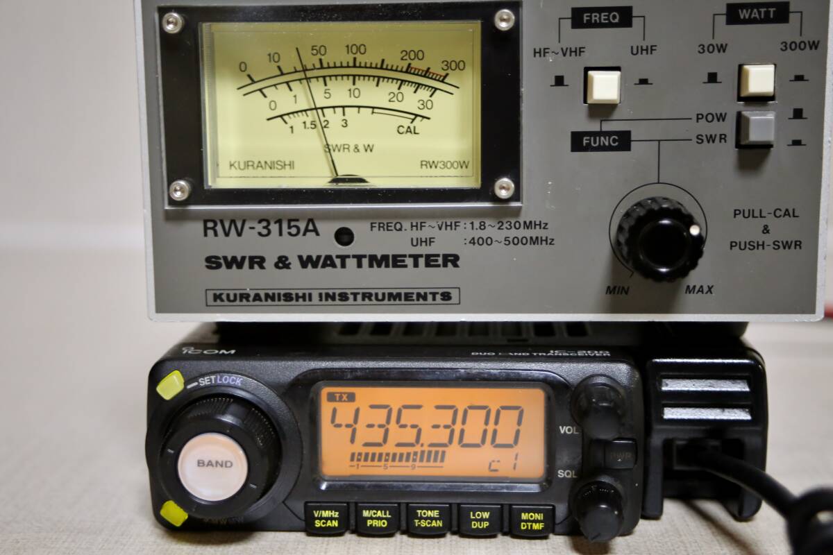 アイコム　IC-208　144/430MHz　無線機　新スプリアス規定機種　受信改造済み_画像3