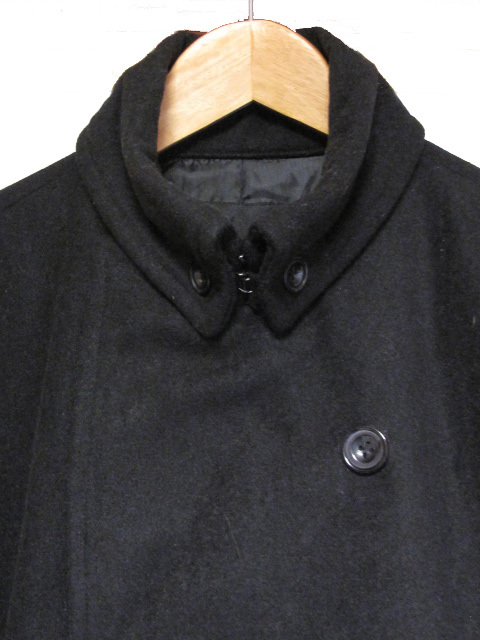 *A.S.M marks li feed b men melt n wool pea coat Sz.50 men's black ASM