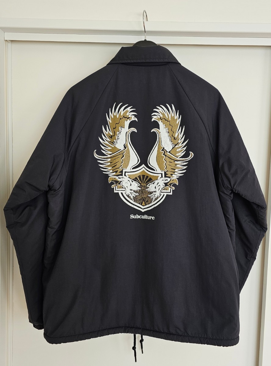 キムタク私物 SUBCULTURE TWINEAGLE COACHES JACKET 1 サブ キムタク私物 SUBCULTURE TWINEAGLE COACHES JACKET 1 サブ